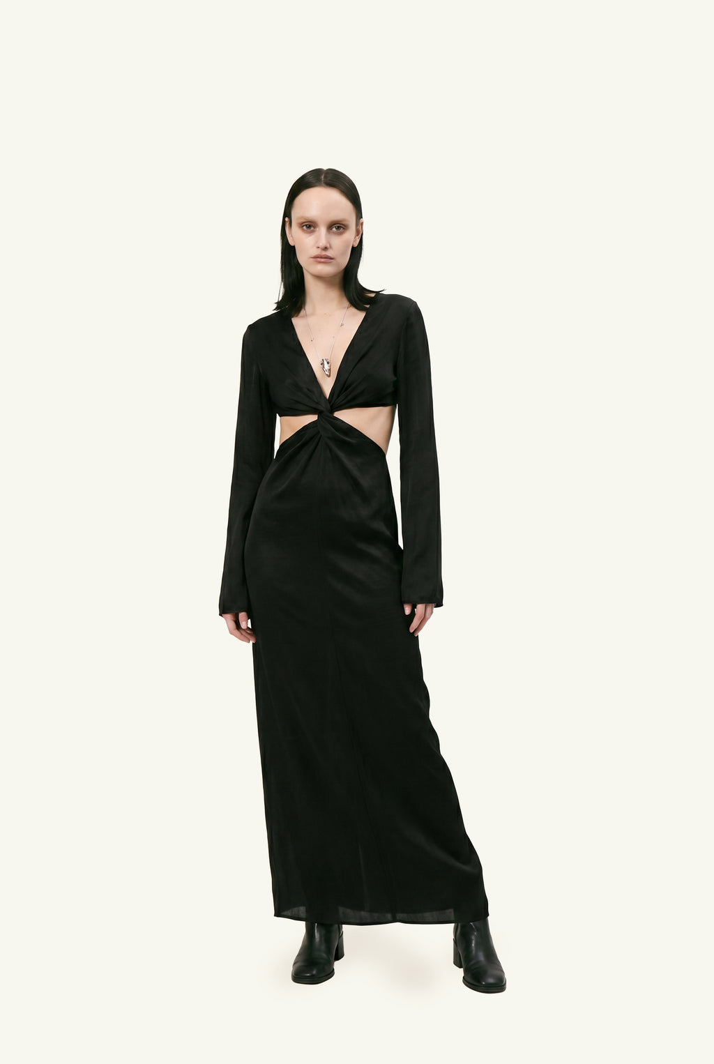 Black knot dress