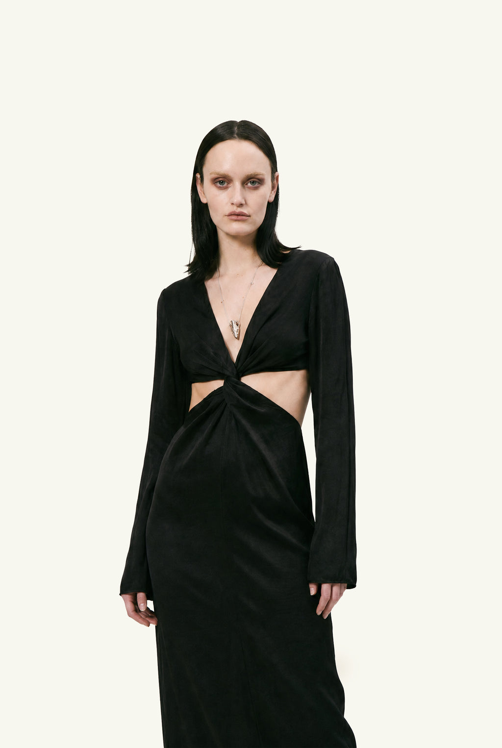 Black knot dress