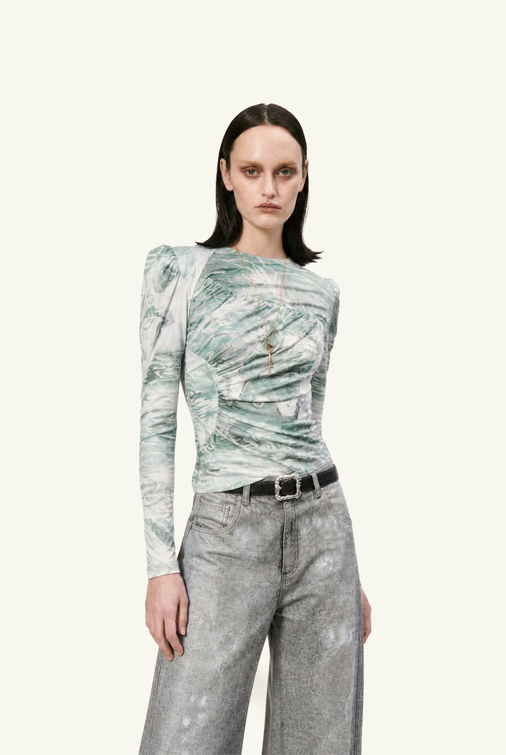 Chessboard draped top