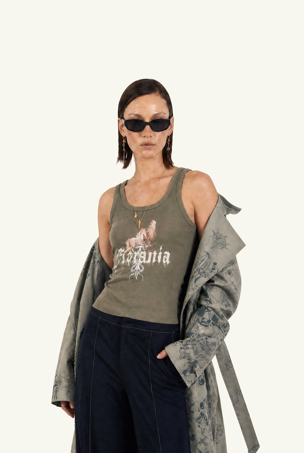 Equus printed tank top