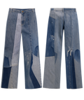 Florania's triangle jeans