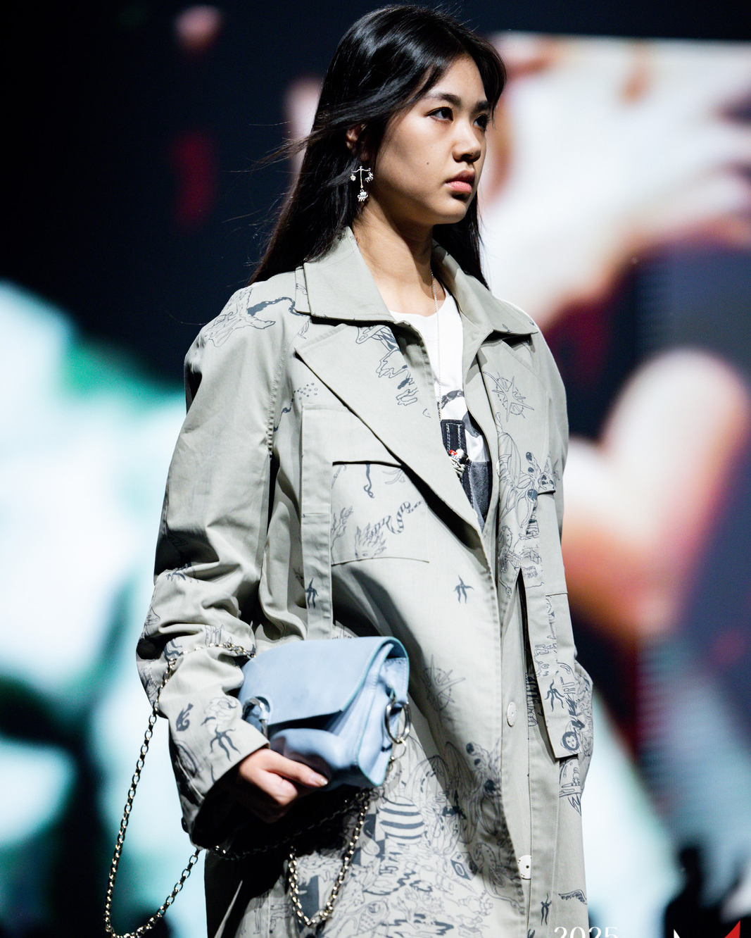 Silver Boat earrings