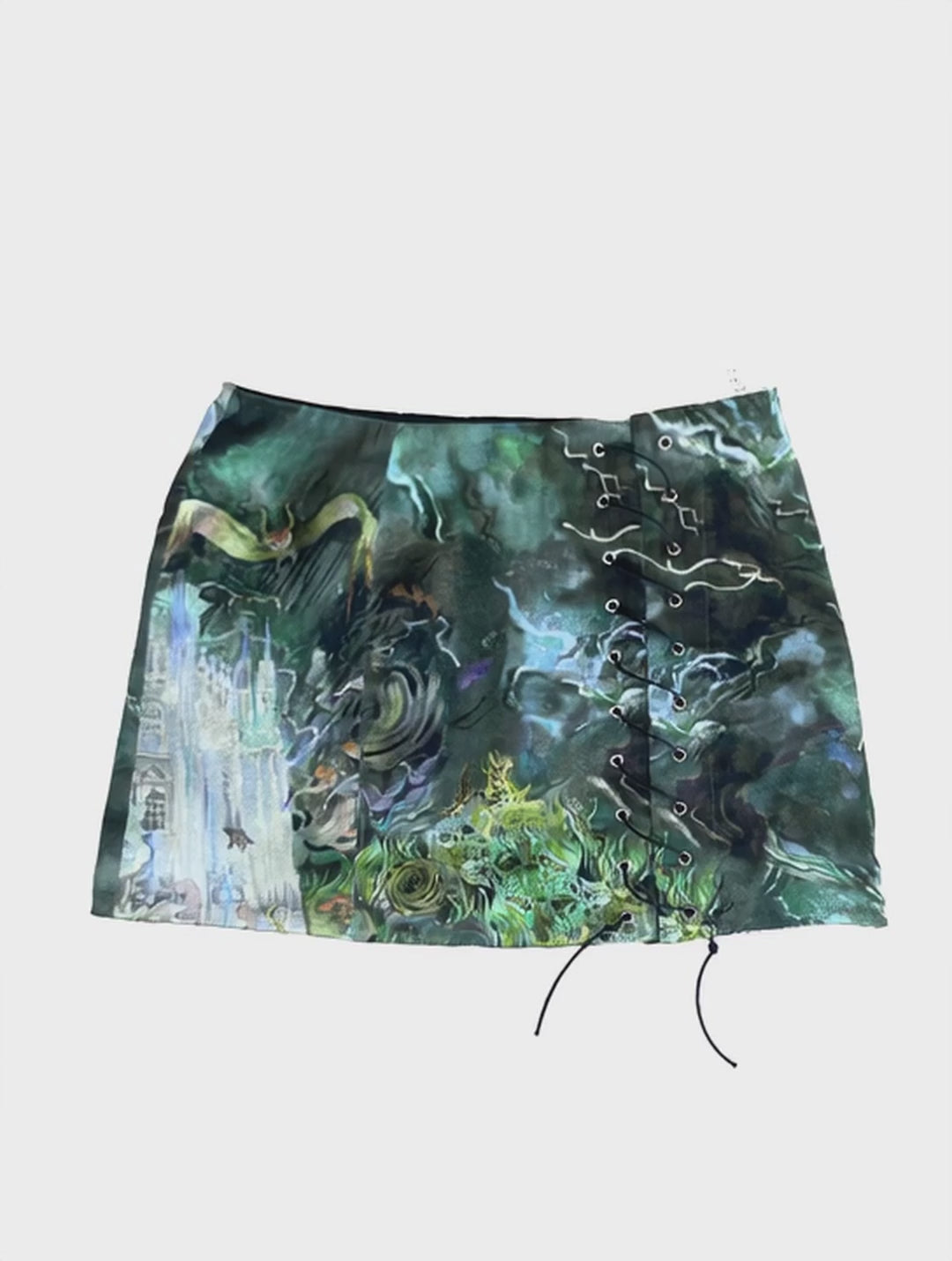 Rider reversible mini skirt