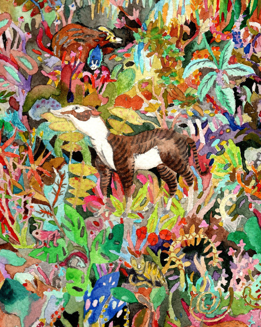 Selva signed print