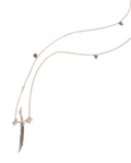 Silver Sword necklace - belt