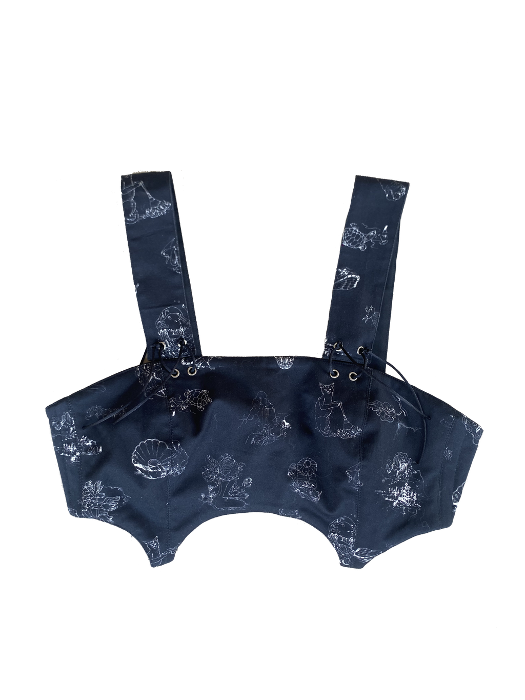 Maiden Cat reversible corset