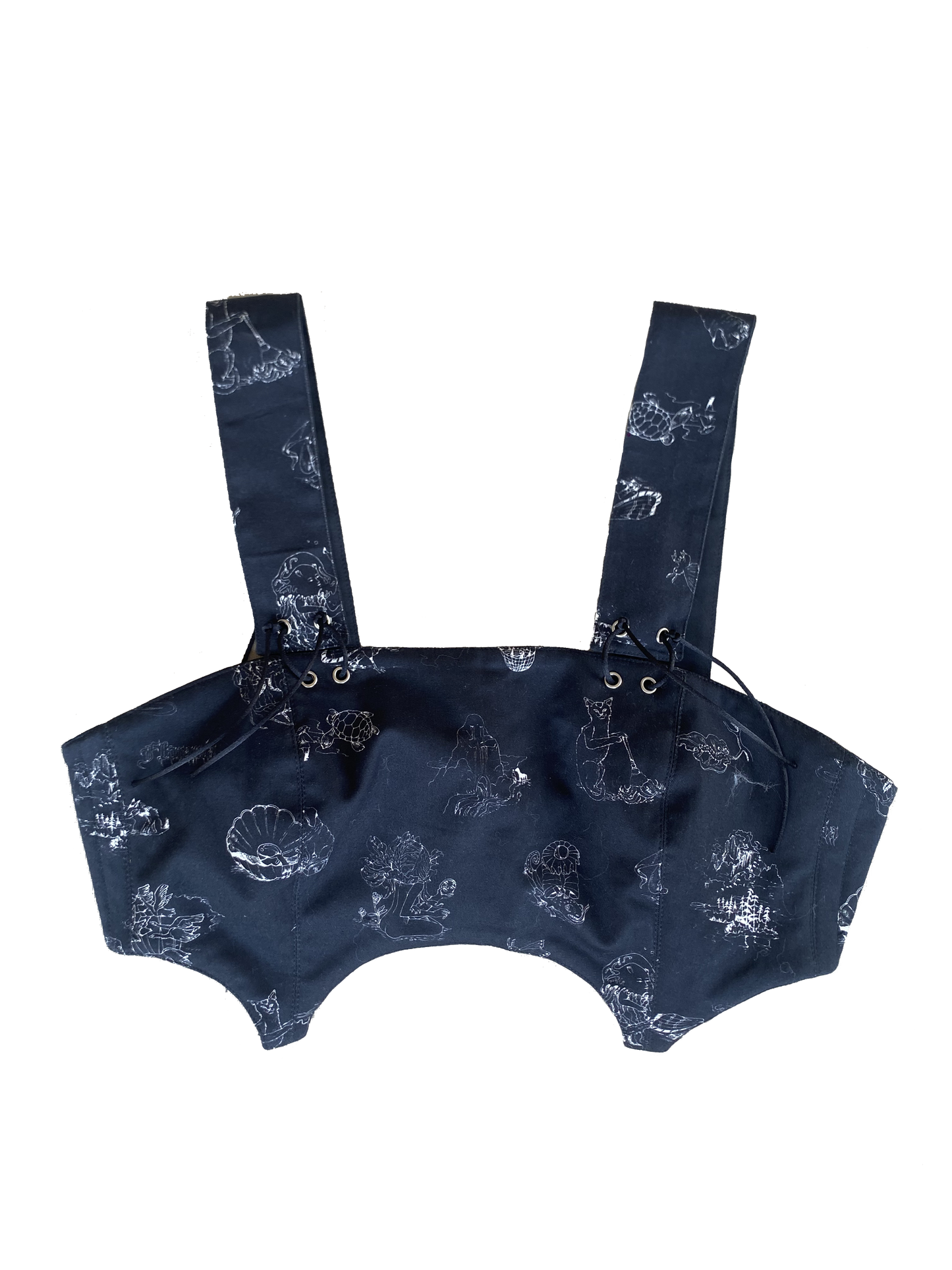 Maiden Cat reversible corset