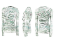 Chessboard watercolor long sleeves top